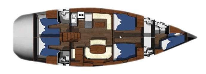 Book yachts online - sailboat - Ocean Star 58.4 - 5 cabins - Alexandria - rent
