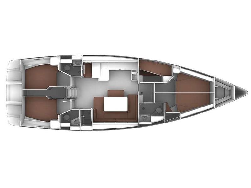 Book yachts online - sailboat - Bavaria Cruiser 51 - Leonidas IV - rent