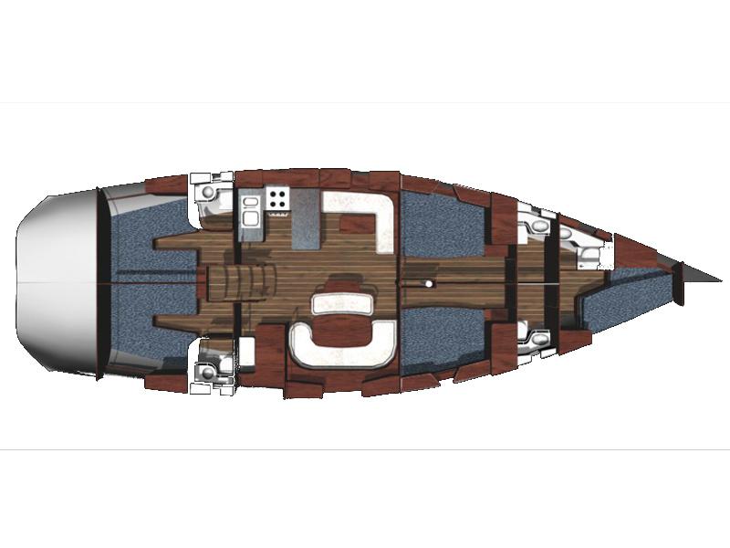 Book yachts online - sailboat - Ocean Star 58.4 - 5 cabins - Alexandros (58.4) - rent