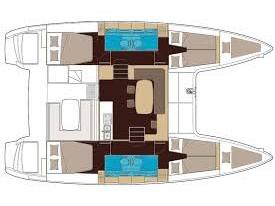 Book yachts online - catamaran - Lagoon 40 - ROXY I - rent