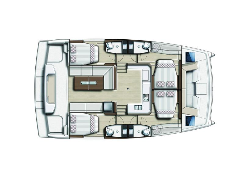 Book yachts online - catamaran - Bali Catspace - Hermes - rent