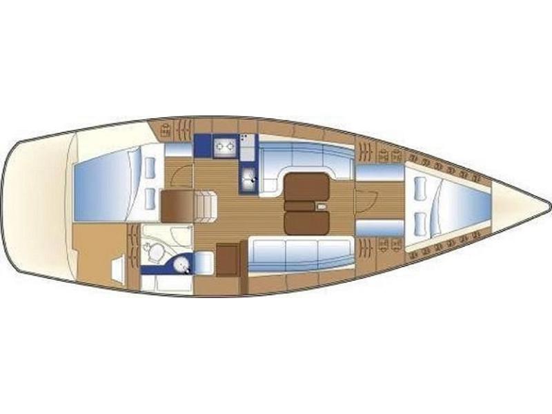 Book yachts online - sailboat - Bavaria 38 Match - Gipsy - rent
