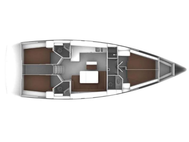 Book yachts online - sailboat - Bavaria Cruiser 46 - Rhea - rent