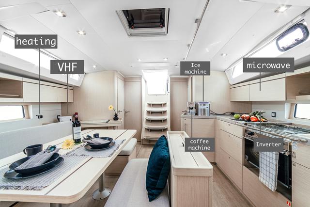 Book yachts online - sailboat - Oceanis 46.1 - ZIA - rent