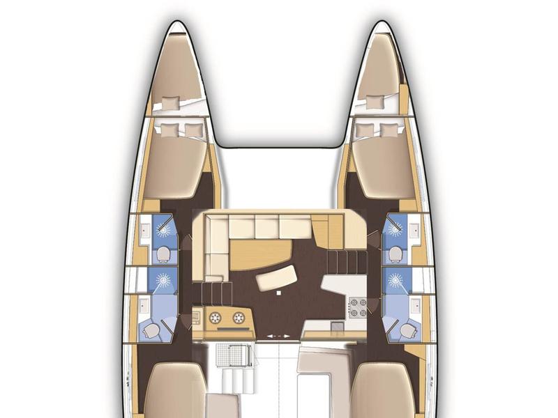 Book yachts online - catamaran - Lagoon 40 - MEEA - rent