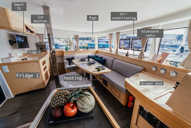 Book yachts online - catamaran - Lagoon 42 - AMELIA - rent