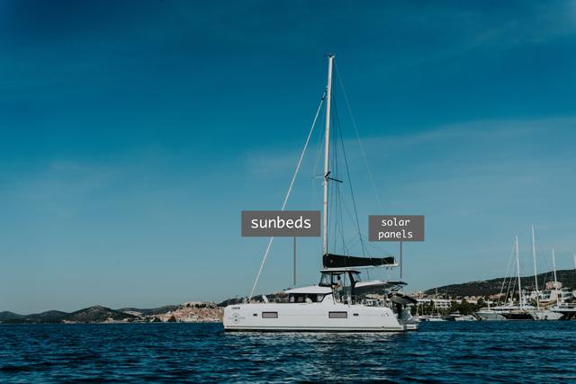 Book yachts online - catamaran - Lagoon 42 - ARTEMIS - rent
