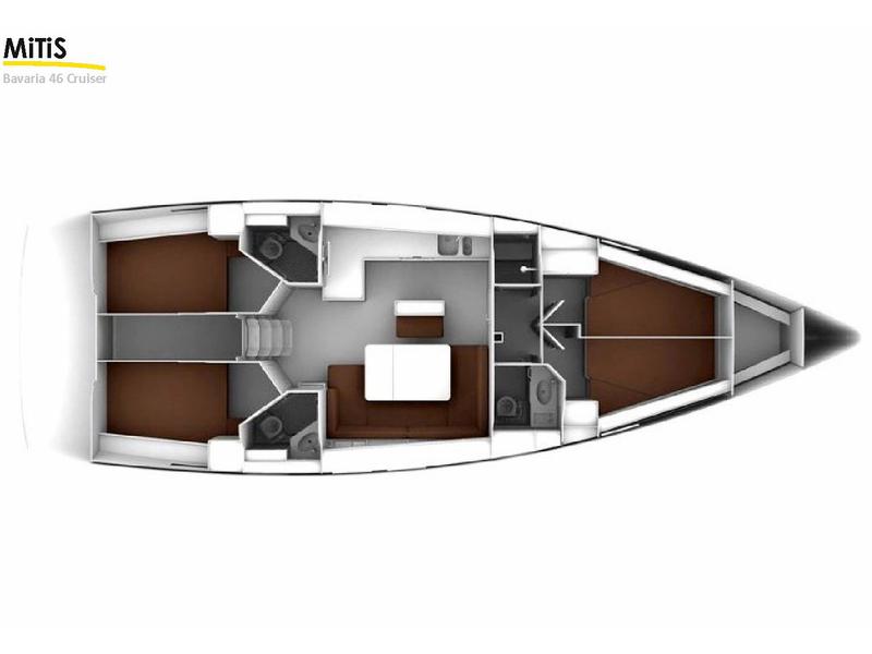 Book yachts online - sailboat - Bavaria 46 Cruiser - Moa - rent