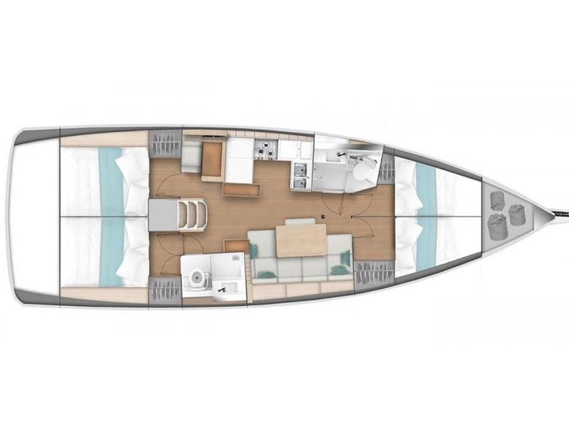 Book yachts online - sailboat - Sun Odyssey 440 - uccelli - rent
