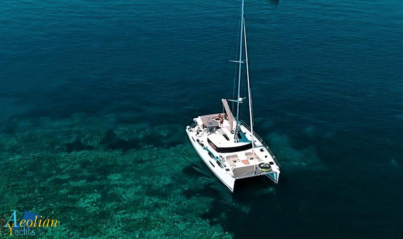 Book yachts online - catamaran - Lagoon 50 - Aeolian Myth - rent