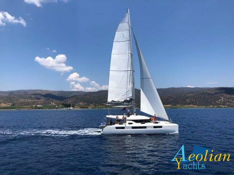 Book yachts online - catamaran - Lagoon 50 - Aeolian Myth - rent