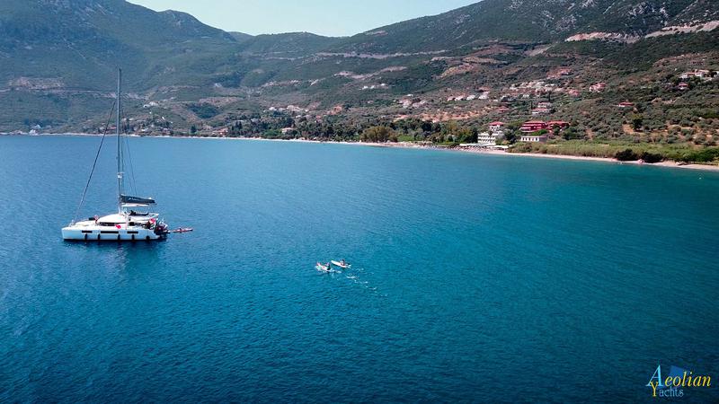 Book yachts online - catamaran - Lagoon 50 - Aeolian Myth - rent