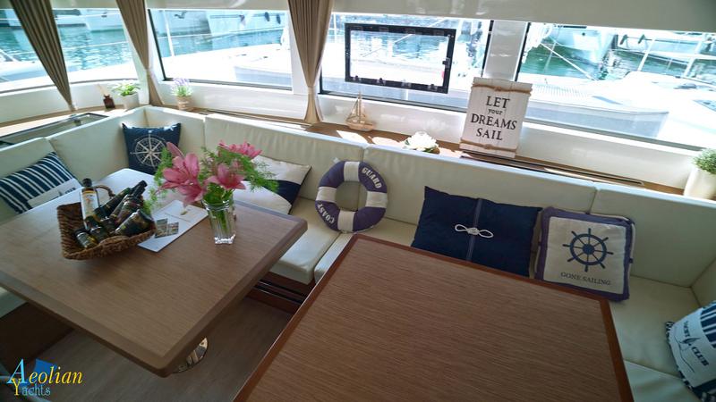 Book yachts online - catamaran - Lagoon 50 - Aeolian Myth - rent