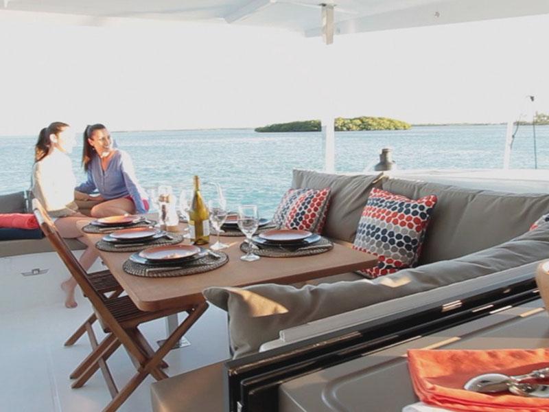 Book yachts online - catamaran - Lucia 40 - Cassopea - rent