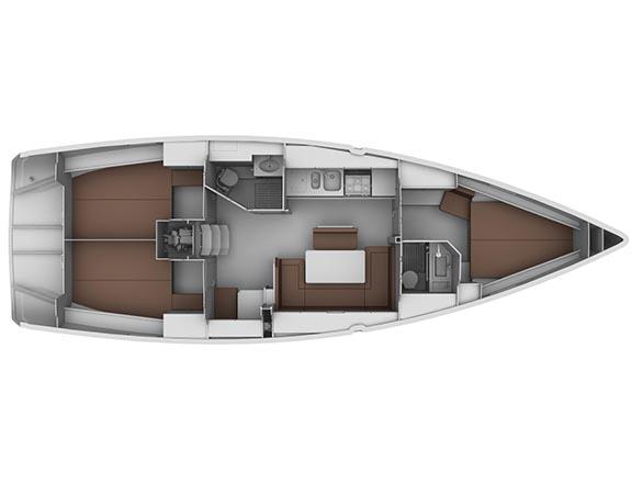 Book yachts online - sailboat - Bavaria Cruiser 40 - isabelli - rent