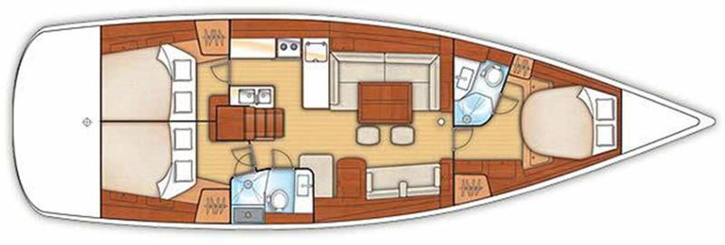 Book yachts online - sailboat - Oceanis 50 - Ageras - rent