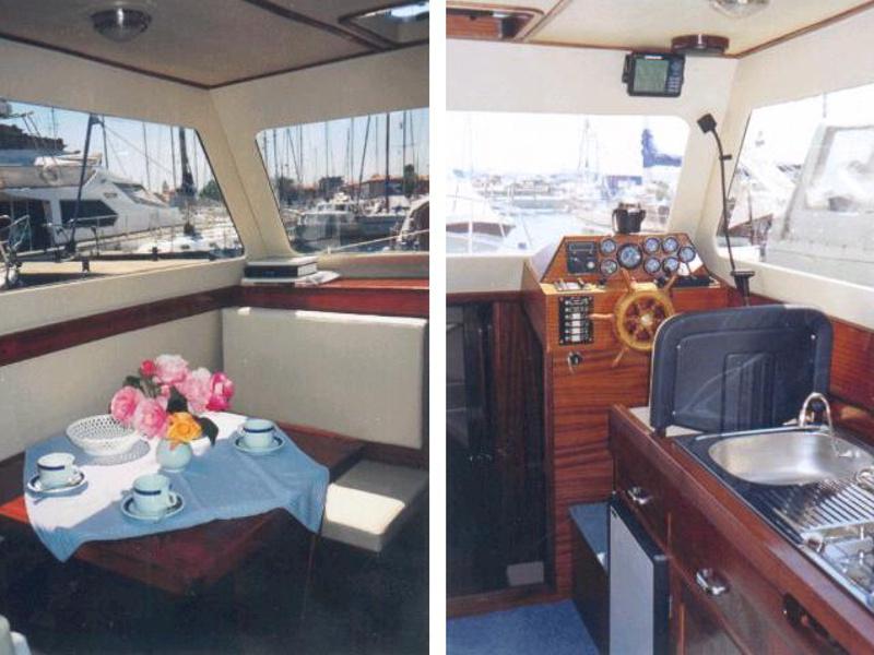 Book yachts online - motorboat - Adria 28 Luxus - Ana - rent