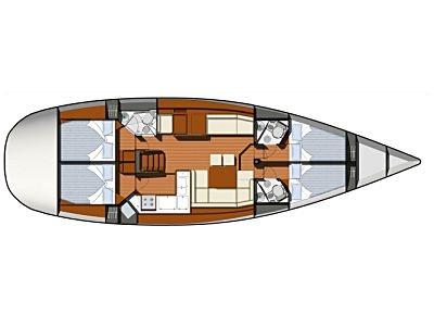 Book yachts online - sailboat - Sun Odyssey 50DS - FORUS - rent