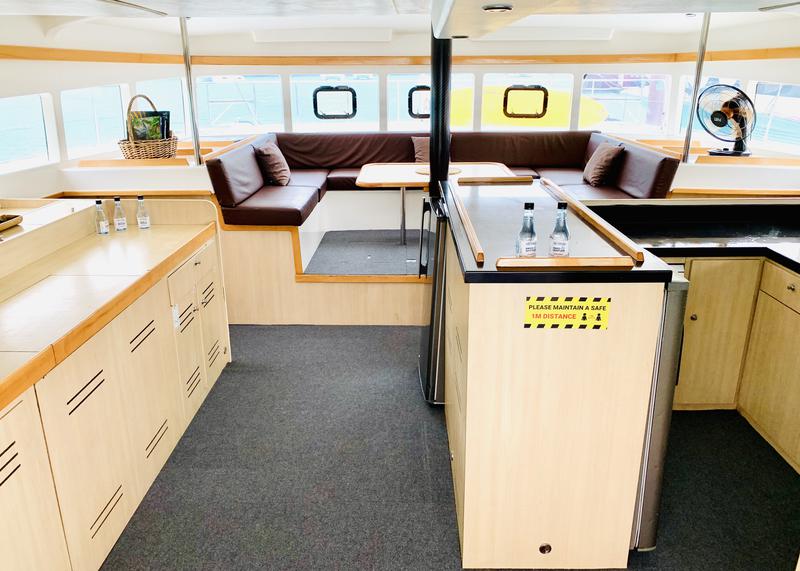 Book yachts online - catamaran - Catlante 600 - incl. crew &amp; full board - Iris - rent