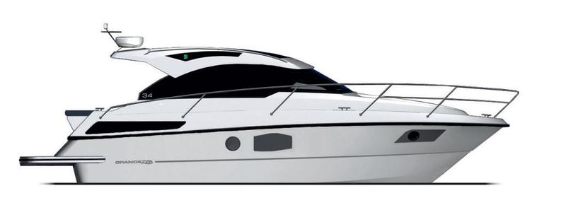 Book yachts online - motorboat - Grandezza 34 OC - BASILEIA - rent