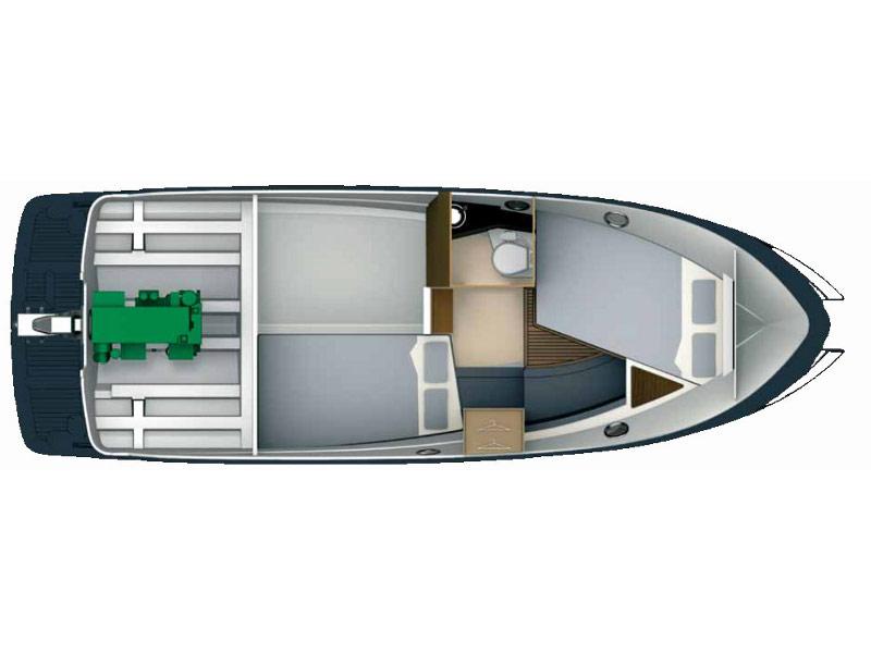 Book yachts online - motorboat - Grandezza 27 OC - Grandezza 27 OC (2014) - rent