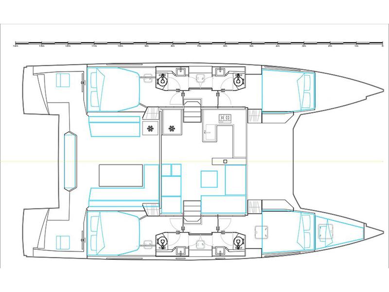 Book yachts online - catamaran - Nautitech 46 Fly - Aureliano - rent