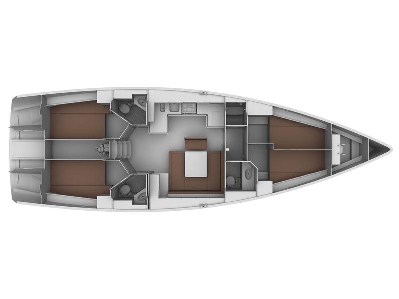 Book yachts online - sailboat - Bavaria Cruiser 45 - Destiny - rent