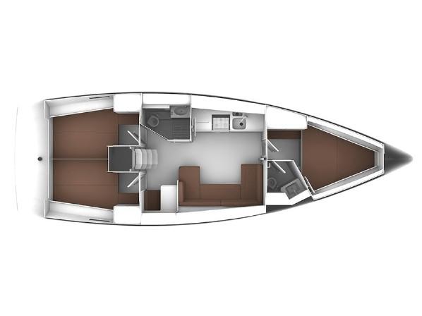 Book yachts online - sailboat - Bavaria 41 Cruiser - Bav41/2015_A - rent