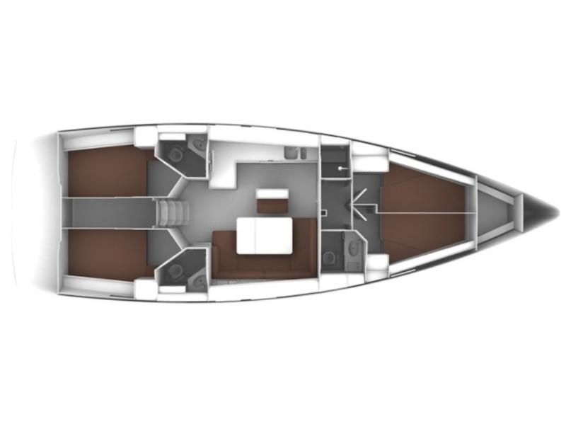Book yachts online - sailboat - Bavaria Cruiser 46 - Amelva - rent