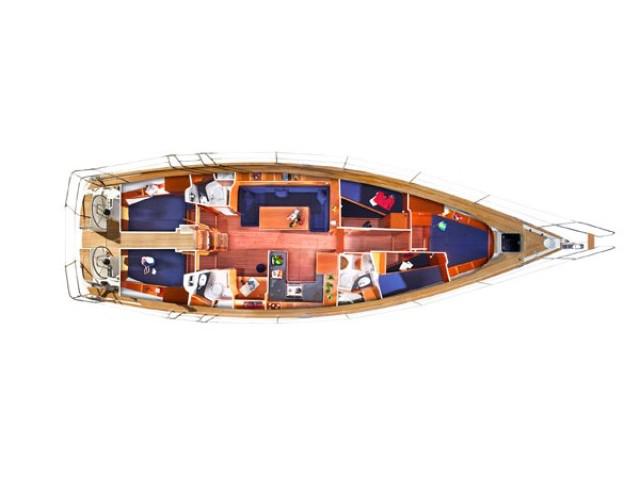 Book yachts online - sailboat - Bavaria 51 Cruiser - Homer (Radazul) - rent