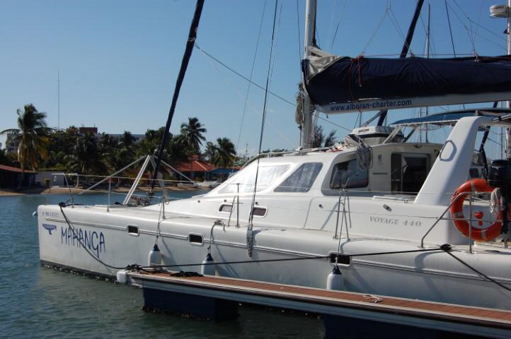 Book yachts online - catamaran - Voyage 440 - Alboran Mahanga Cuba - rent