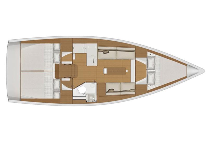 Book yachts online - sailboat - Dufour 360 GL - Sileb - rent