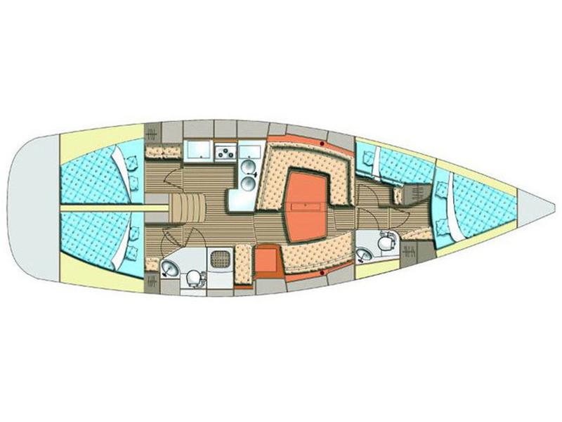 Book yachts online - sailboat - Elan Impression 45 - Lasta - rent