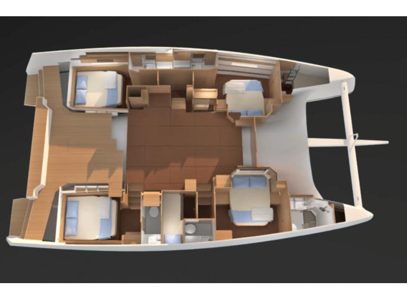 Book yachts online - catamaran - Dufour Catamaran 48 - Jupiter - rent