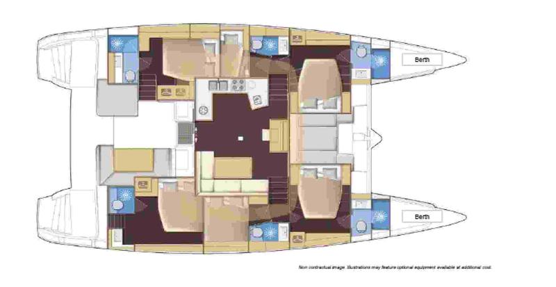 Book yachts online - catamaran - Lagoon 52F - Neptuno  - rent