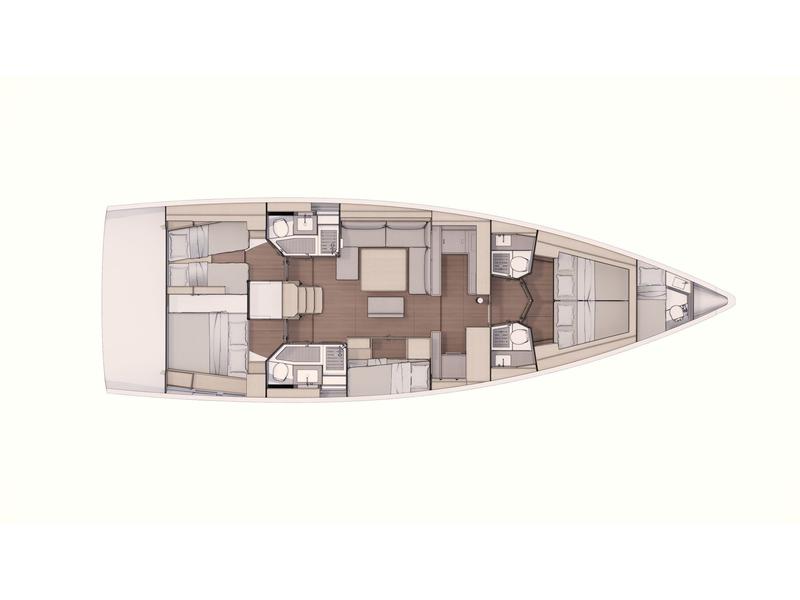 Book yachts online - sailboat - Dufour 530 - ARTEMIDE - rent