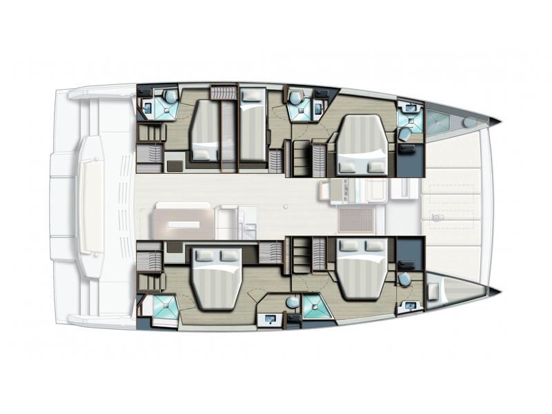 Book yachts online - catamaran - Bali 4.8 - EAGLE - rent