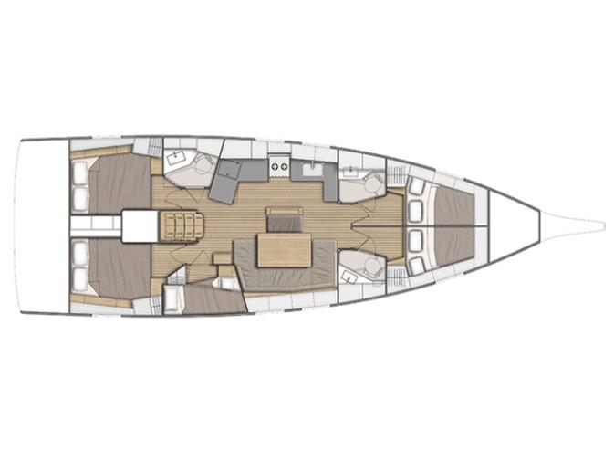 Book yachts online - sailboat - Beneteau Oceanis 46.1 - Buddy      -     Electric Heads  - rent