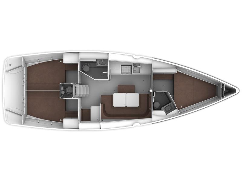Book yachts online - sailboat - Bavaria Cruiser 41 - Dionysis - rent
