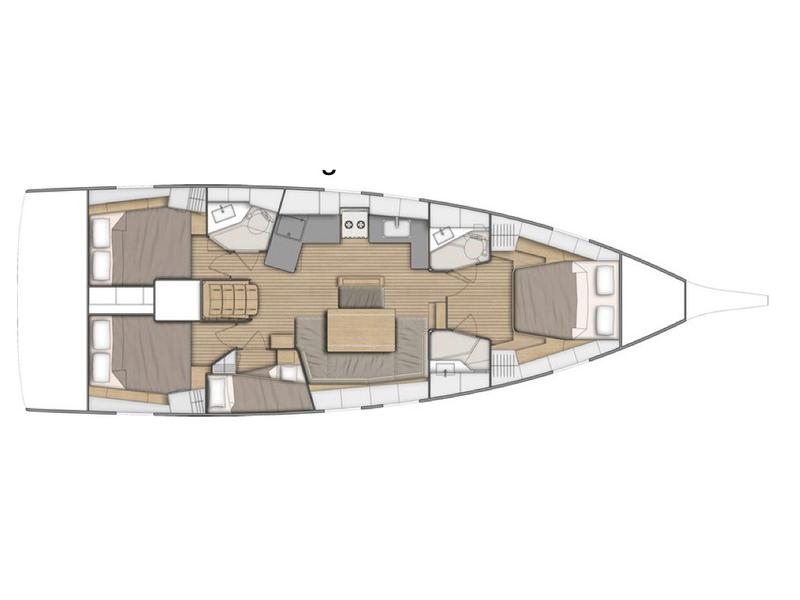 Book yachts online - sailboat - Oceanis 46.1 (4cabs-2heads) - Electra (Inverter) - rent