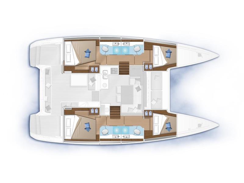 Book yachts online - catamaran - Lagoon 40 - DJ - rent