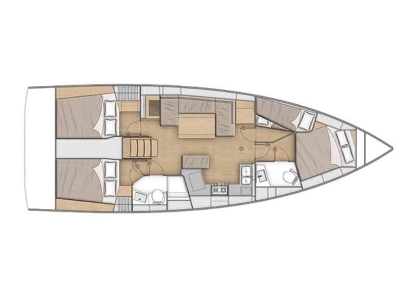 Book yachts online - sailboat - Oceanis 40.1 - Vela - rent