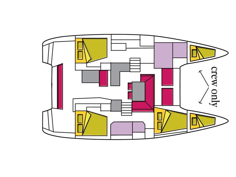 Book yachts online - catamaran - Lagoon 40 - Saudade (Watermaker) - rent