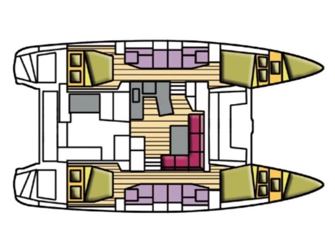 Book yachts online - catamaran - Lagoon 42 - Copernicus (GND) (A/C, WM, Generator, Inverter) - rent