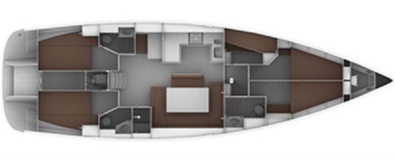 Book yachts online - sailboat - Bavaria Cruiser 50 - Zaurak - rent