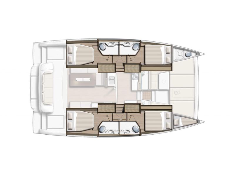 Book yachts online - catamaran - Bali 4.2 Raya - IDRA - rent