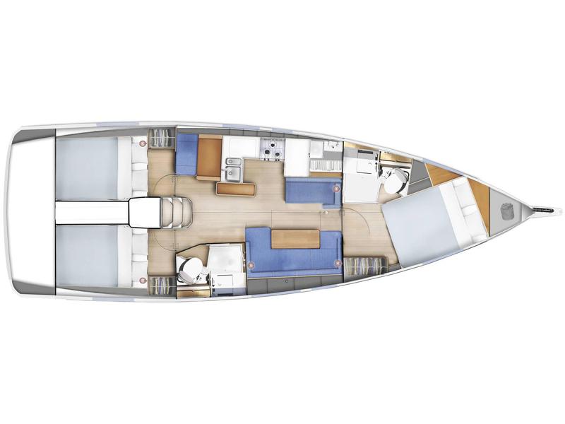Book yachts online - sailboat - Sun Odyssey 410 - Sail Me - rent