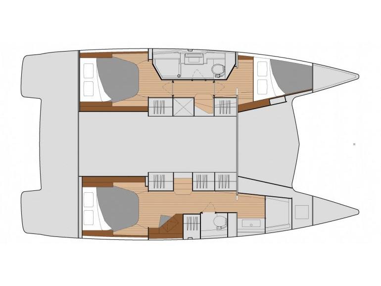 Book yachts online - catamaran - Isla 40 - Carpe Vitam - rent