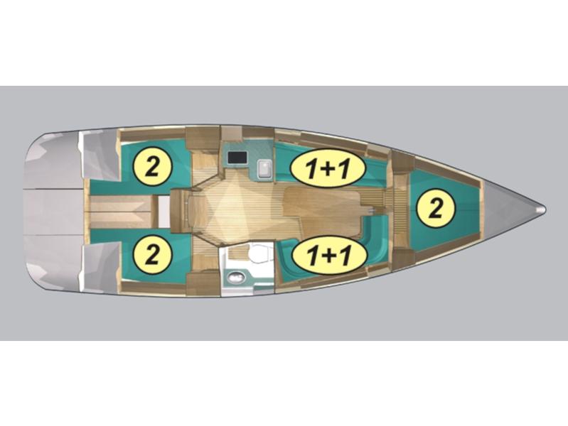 Book yachts online - sailboat - Maxus 33.1 RS Prestige - FROZEN WATER - rent