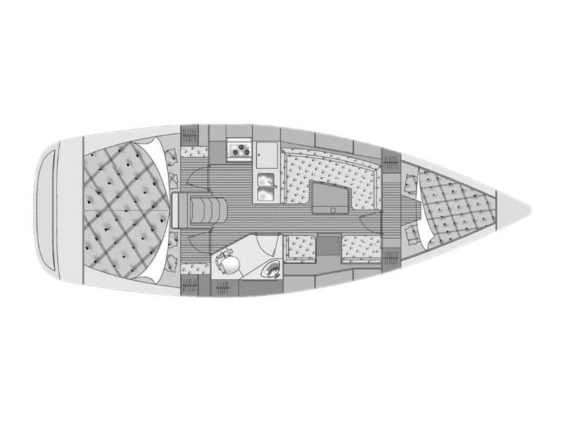 Book yachts online - sailboat - Elan 344 Impression - Vita I - rent